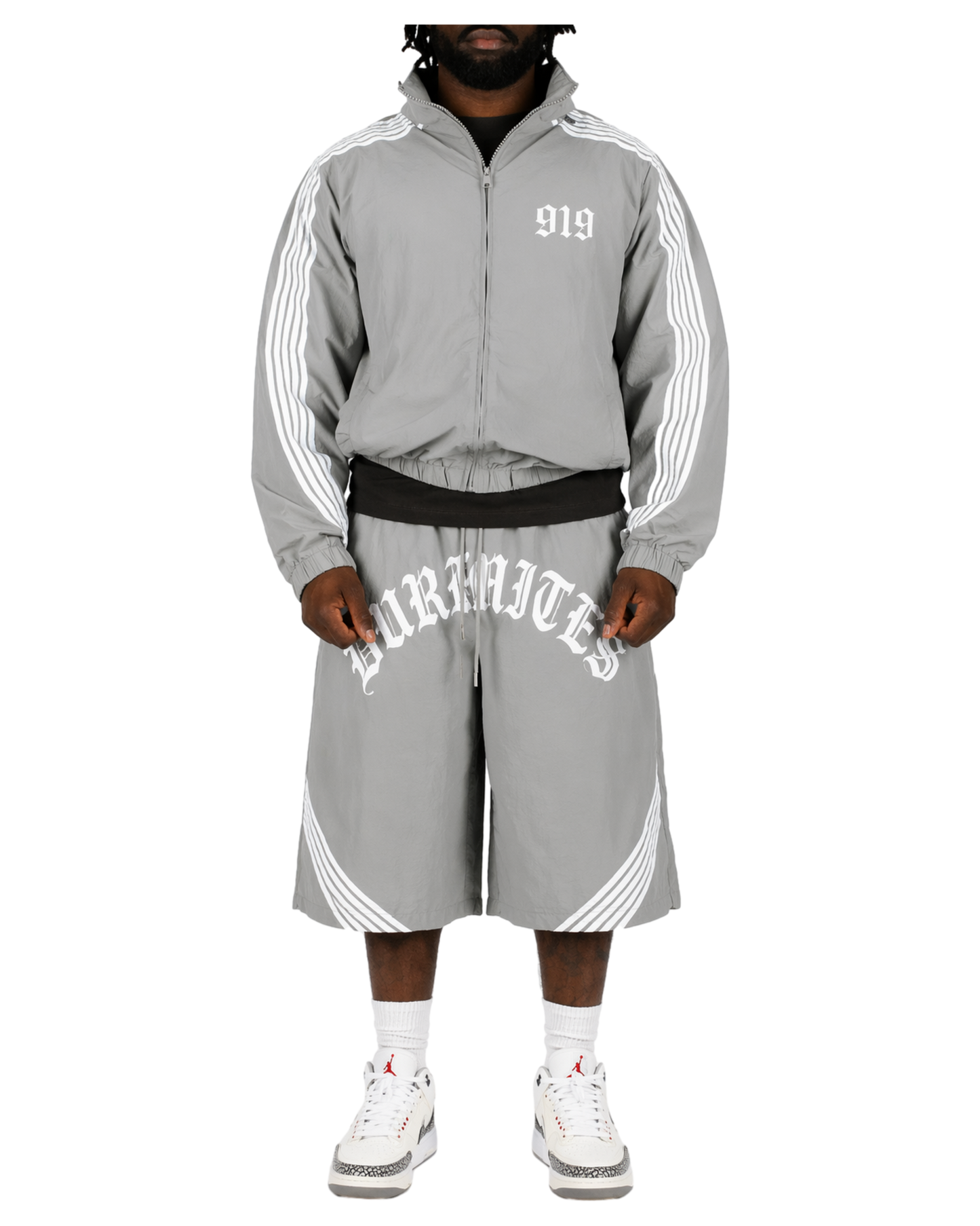 DURMITES Racer Windbreaker Jacket and Shorts Set GLOW IN THE DARK!!!!!
