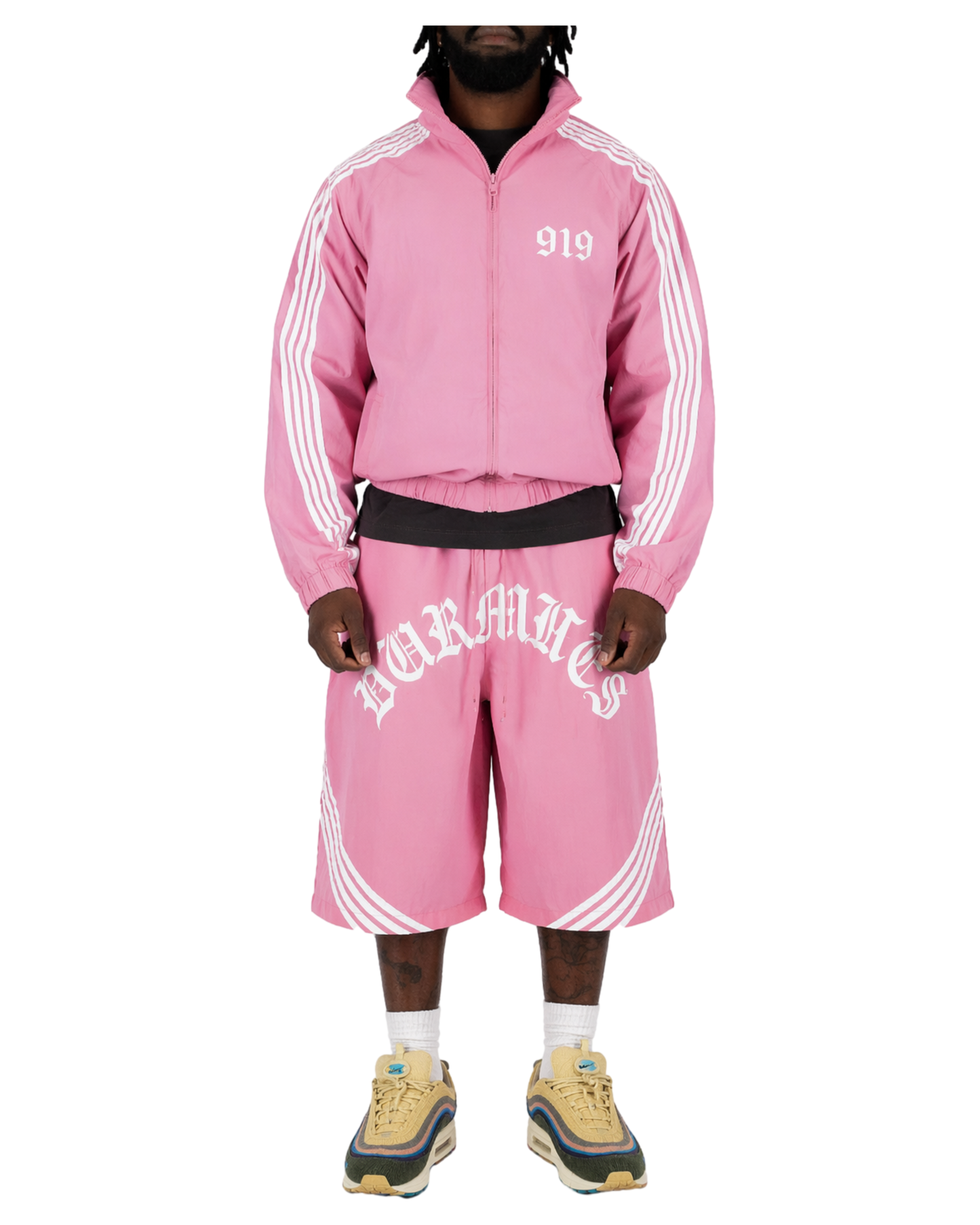 DURMITES Racer Windbreaker Jacket and Shorts Set GLOW IN THE DARK!!!!!